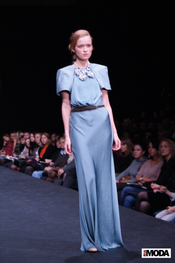 20091020 Russian fashion week. Совместный показ коллекции Лилии Пустовит (Весна-лето/2010). Фотография Александра Кузнецова, ИА «РИА МОДА»